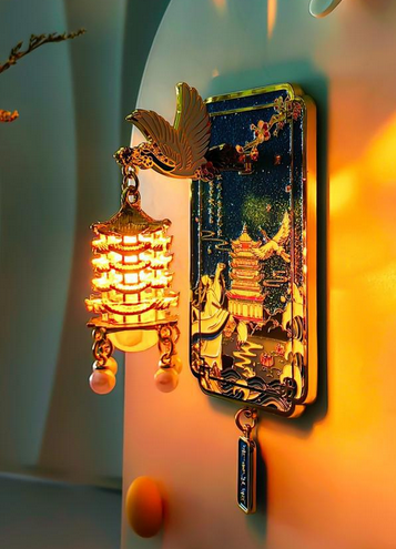 黄鹤楼夜光冰箱贴爆火!3天售罄背后的文创产品新趋势_现代网新闻频道