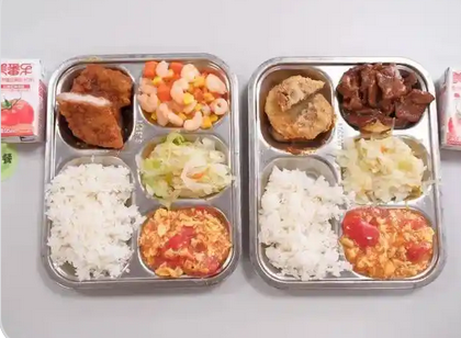 上海中小学实施AB制午餐模式:健康饮食从娃娃抓起_现代网新闻频道
