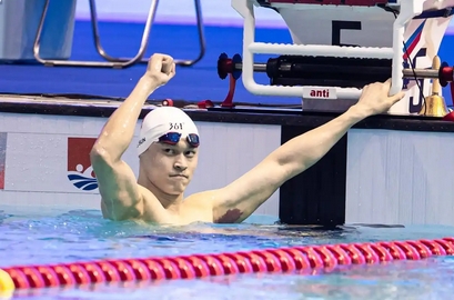 孙杨摘得400米自由泳银牌,老将的坚持与新星的崛起_现代网新闻频道