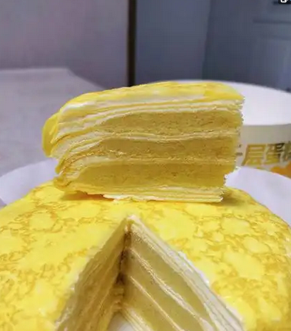 榴莲千层蛋糕图案:热带风情_现代网新闻频道