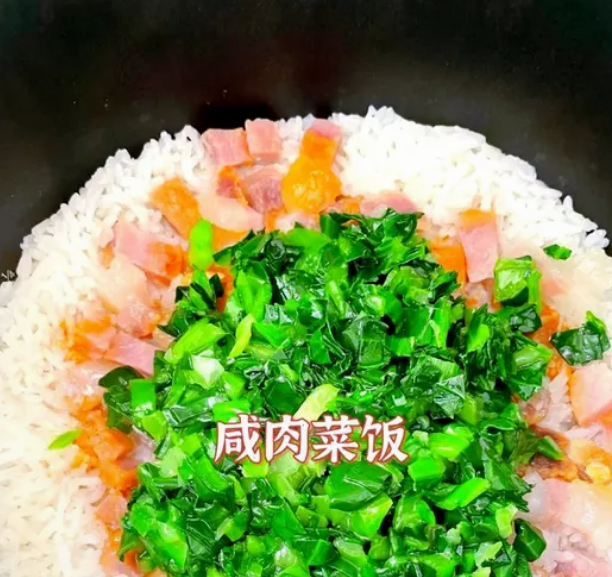 咸肉菜饭的做法电饭煲_现代网新闻频道