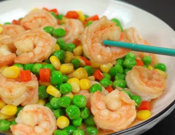 豌豆炒虾仁,美味的做法_现代网新闻频道