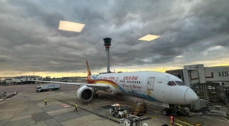 海南航空伦敦往返海口国际航线开通_现代网新闻频道