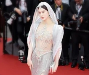 赵樱子戛纳红毯被驱赶，过度炒作引争议_现代网新闻频道