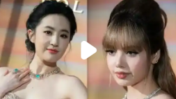 刘亦菲Lisa同框引热议_现代网新闻频道