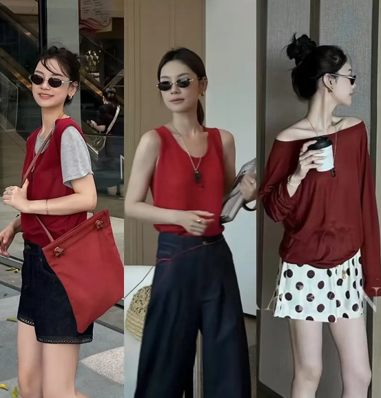 夏日“红蓝紫”色彩风潮，打造高级感穿搭秘籍_现代网新闻频道
